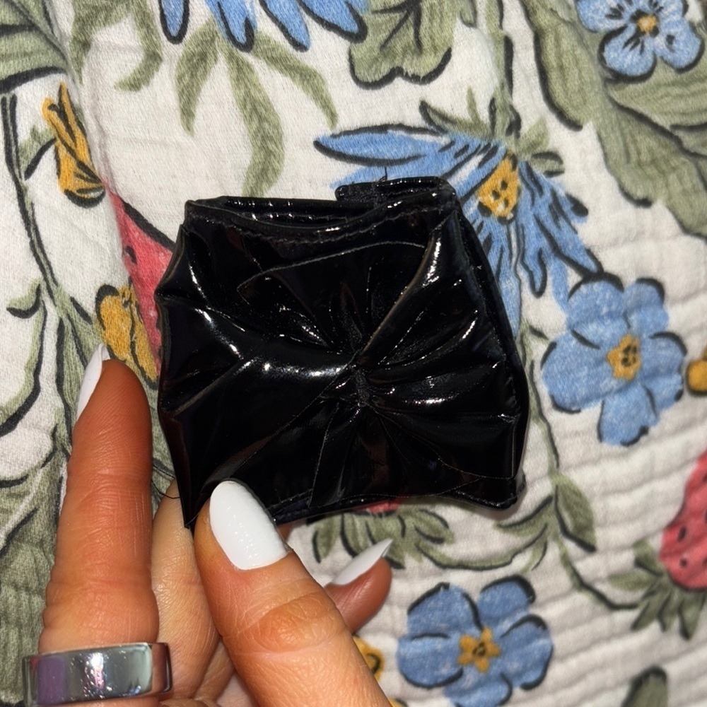 Barbie Extra Deluxe Doll Black Faux Leather Mini Skirt Clothing